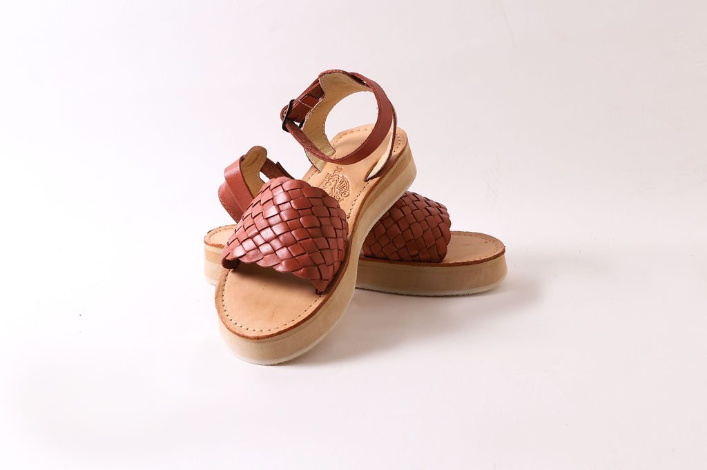 Huarache Diadema, tejido. 