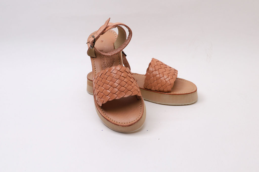 Huarache Diadema, tejido